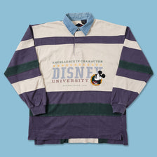 Vintage Mickey Mouse Rugby Sweater XLarge 