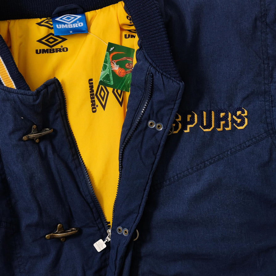 Vintage Umbro Tottenham Hotspurs Padded Jacket Medium 