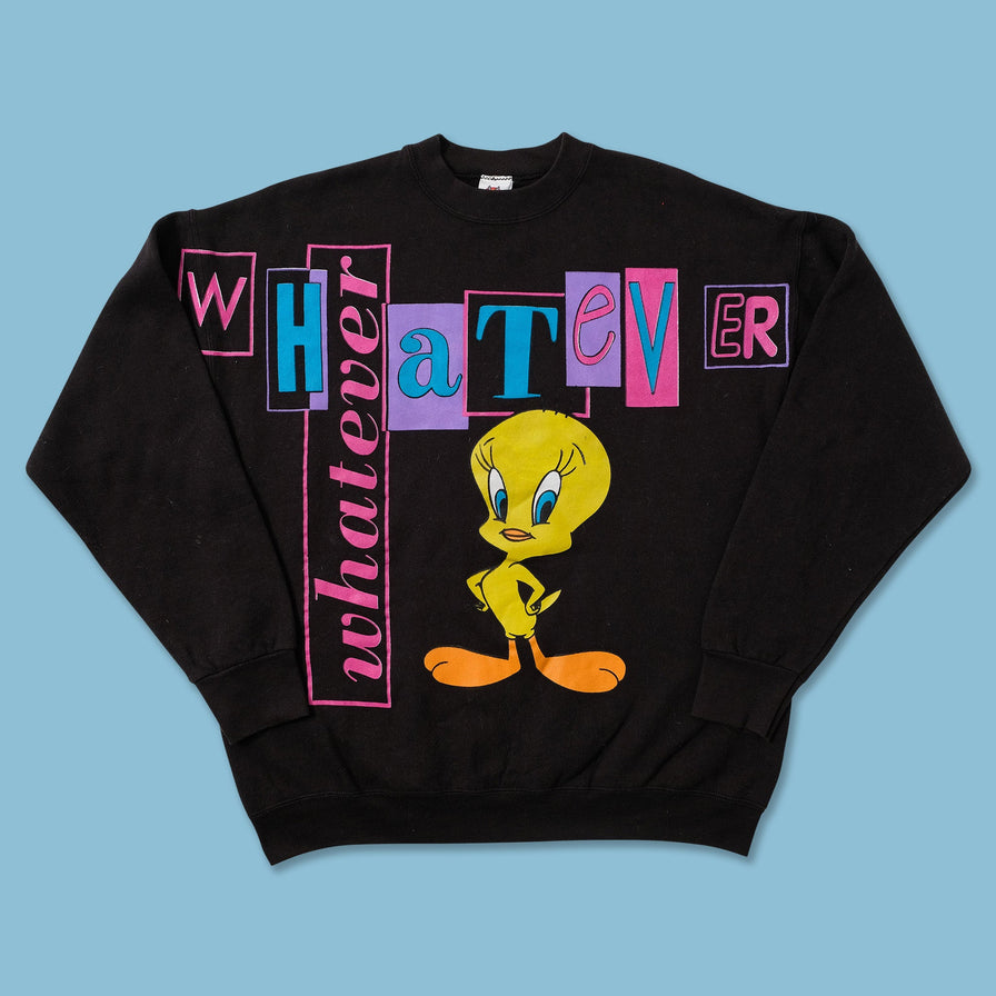 Vintage Tweety Looney Tunes Sweater Large 