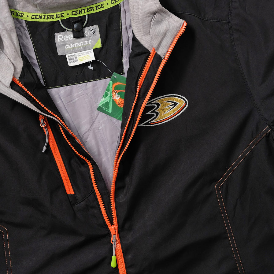Reebok Annaheim Ducks Light Padded Jacket Large 