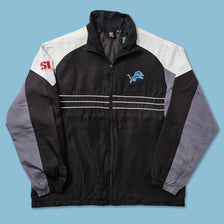 Vintage Reebok Detroit Lions Track Jacket Large 