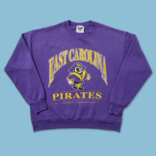 Vintage East Carolina Pirates Sweater Large 