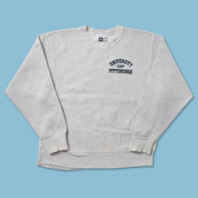 Vintage University of Pittsburgh Sweater Large 