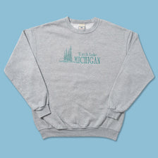 Vintage Torch Lake Michigan Sweater Large 