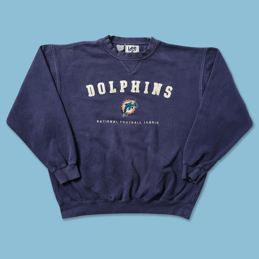 Vintage Miami Dolphins Sweater Large 