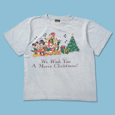 Vintage Mickey's Christmas T-Shirt Medium 