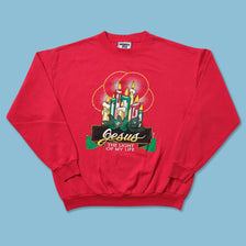 Vintage Jesus Sweater Medium 