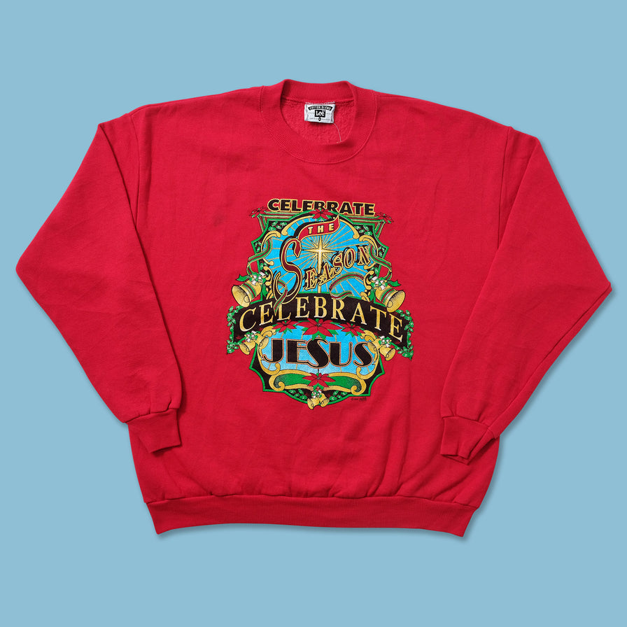 Vintage Jesus Sweater XLarge 