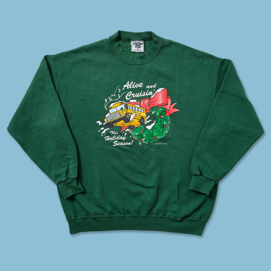 Vintage Christmas Sweater XLarge 