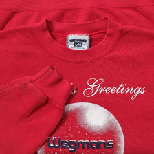 Vintage Wegmans Season's Greetings Sweater Medium