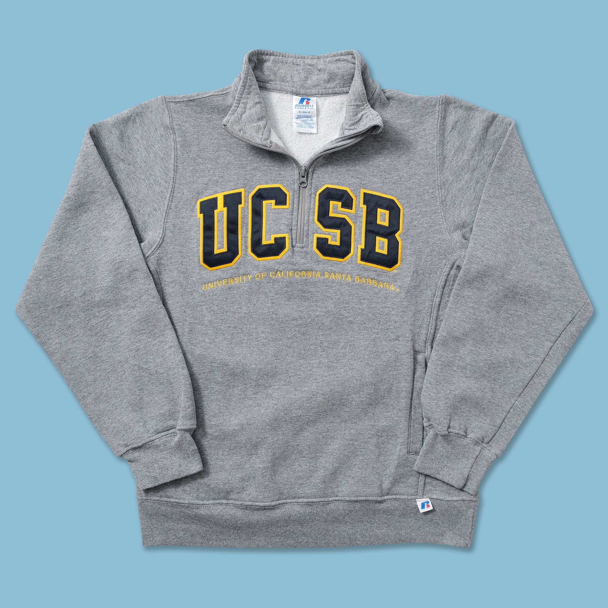 Russell Athletic UCSB Sweater Small Double Double Vintage
