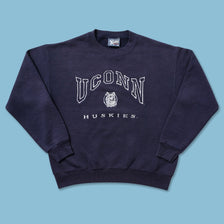 Vintage Uconn Huskies Sweater Medium 