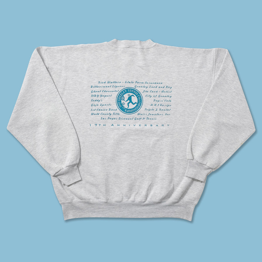 1999 Russell Athletic Greeley Tennis Sweater Large 