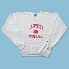 Vintage Champion Lafayette Softball Sweater Small 