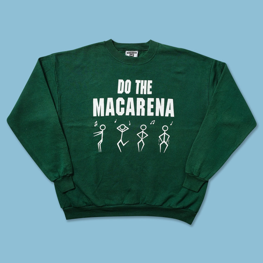 Vintage Do The Macarena Sweater XLarge 