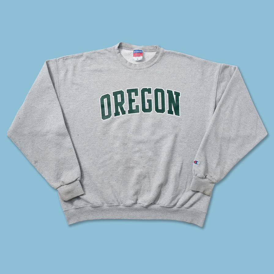 Vintage Champion Oregon Sweater XLarge 