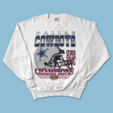 1996 Dallas Cowboys Super Bowl Sweater Small - Double Double Vintage