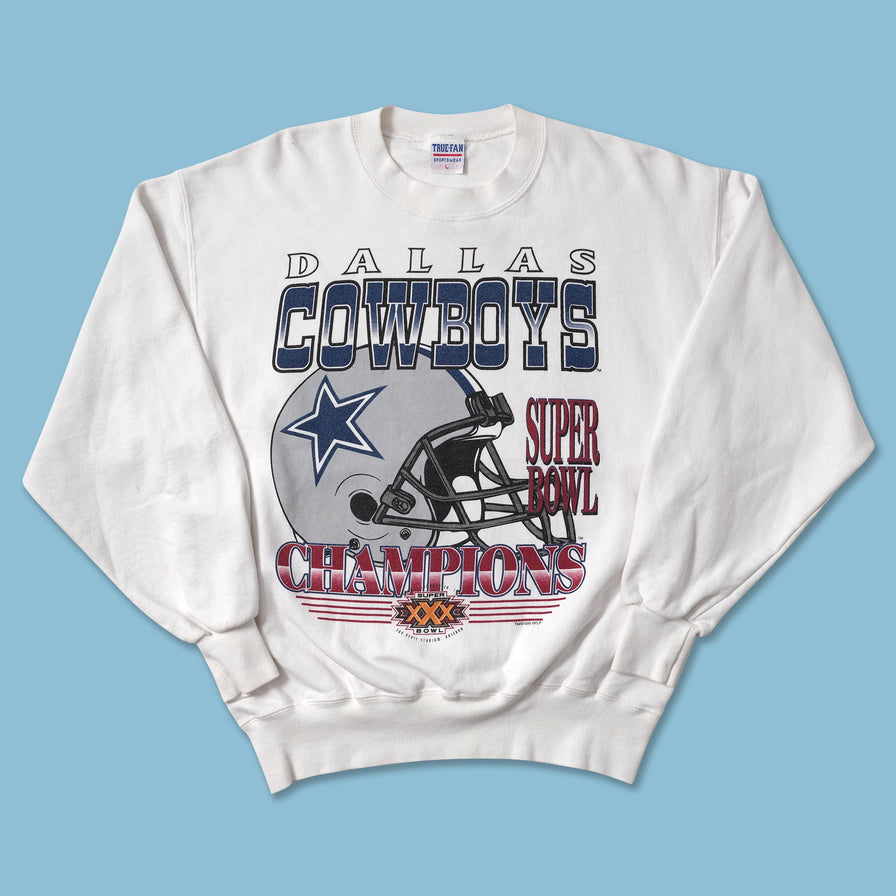 1996 Dallas Cowboys Super Bowl Sweater Small - Double Double Vintage