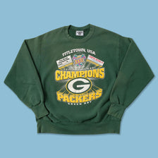1997 Greenbay Packers Super Bowl Sweater Large - Double Double Vintage