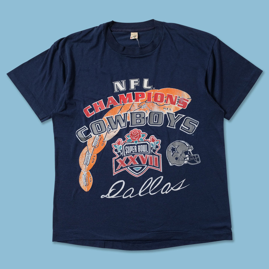 1993 Dallas Cowboys Super Bowl T-Shirt Medium - Double Double Vintage