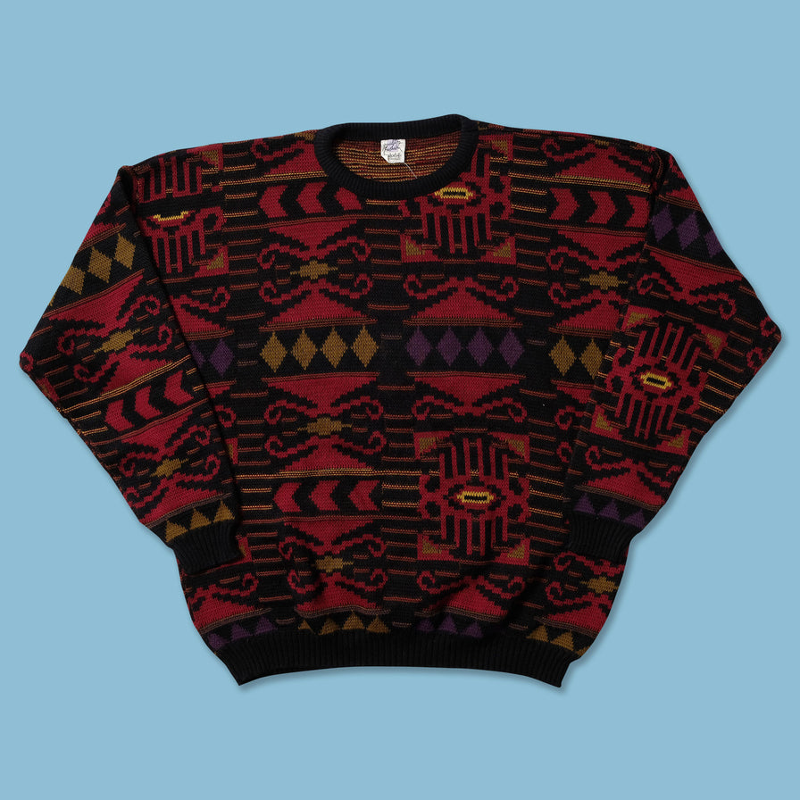 Vintage Knit Sweater Large - Double Double Vintage