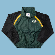 Vintage Greenbay Packers Light Jacket XLarge - Double Double Vintage