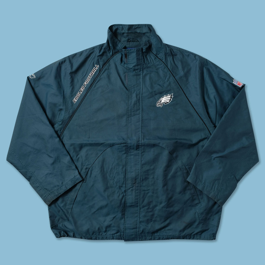 Vintage Reebok Philadelphia Eagles Light Jacket XXL - Double Double Vintage