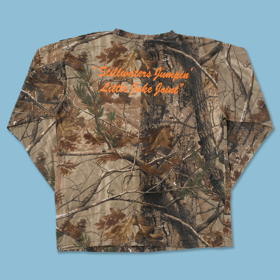 Real Tree Camo Longsleeve Large - Double Double Vintage