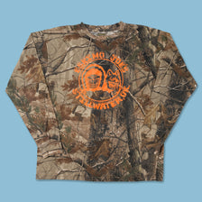 Real Tree Camo Longsleeve Large - Double Double Vintage