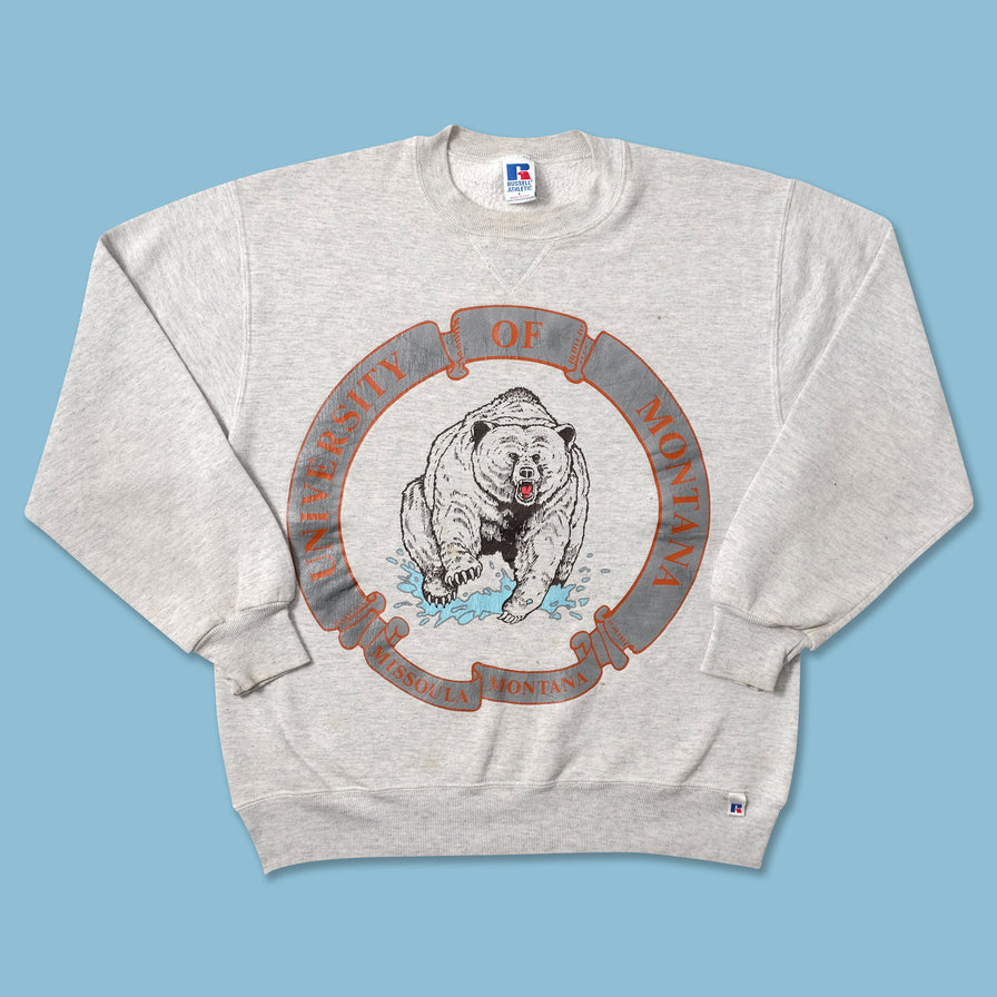 Vintage Russell Athletic University of Montana Sweater Medium - Double Double Vintage