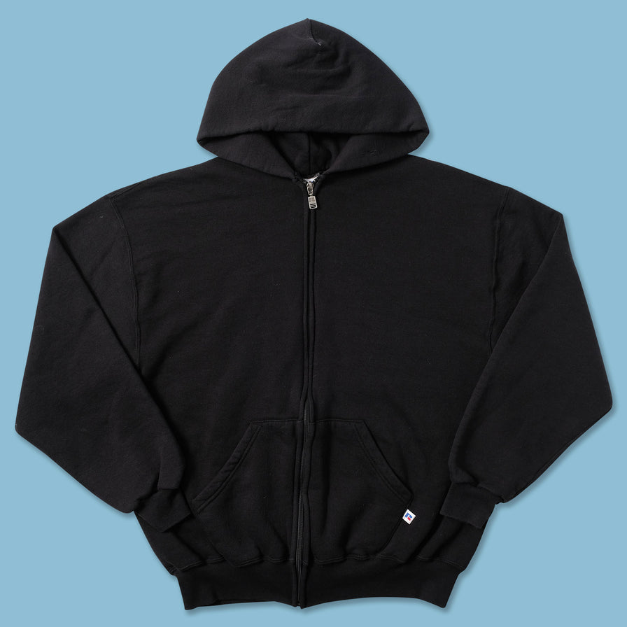 Vintage Russell Athletic Zip Hoody Large - Double Double Vintage