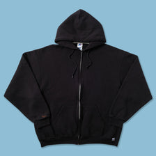 Russell Athletic Zip Hoody Large - Double Double Vintage
