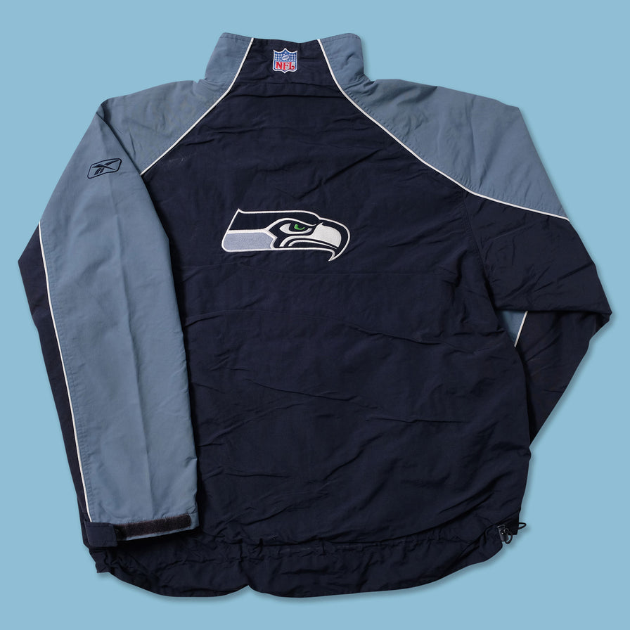 Vintage Reebok Seattle Seahawks Light Jacket XLarge - Double Double Vintage