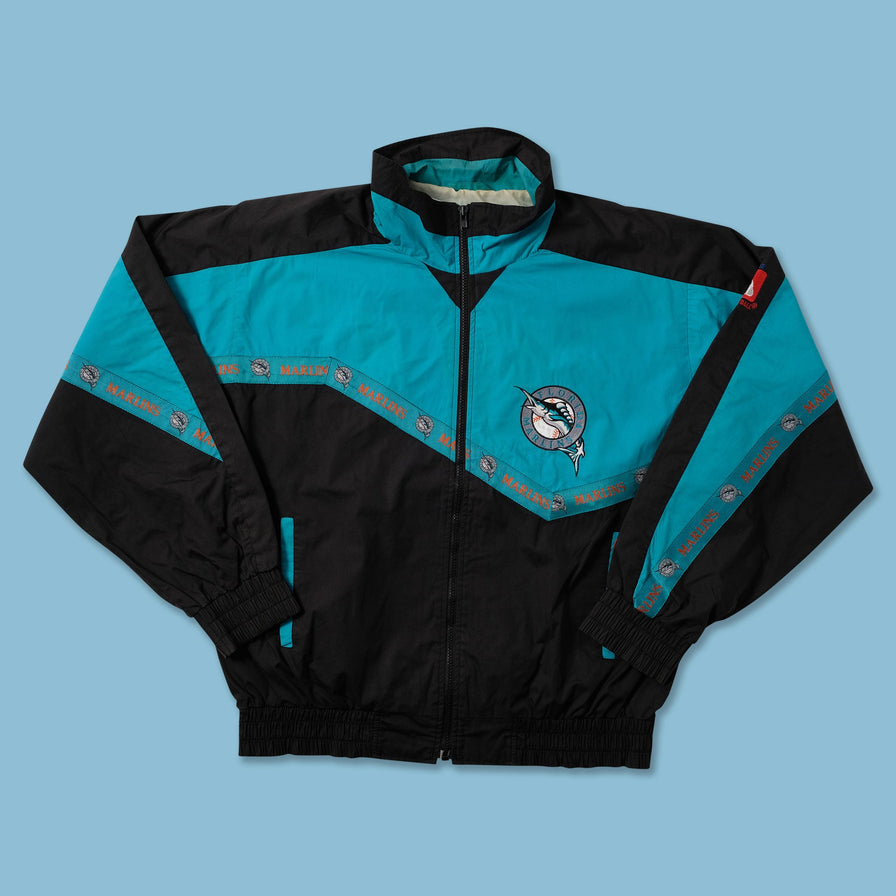 Vintage Florida Marlins Track Jacket Large - Double Double Vintage