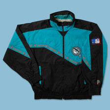 Vintage Florida Marlins Track Jacket Large