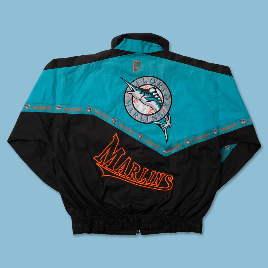 Vintage Florida Marlins Track Jacket Large - Double Double Vintage