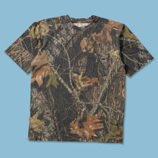 Real Tree Camo T-Shirt Small - Double Double Vintage