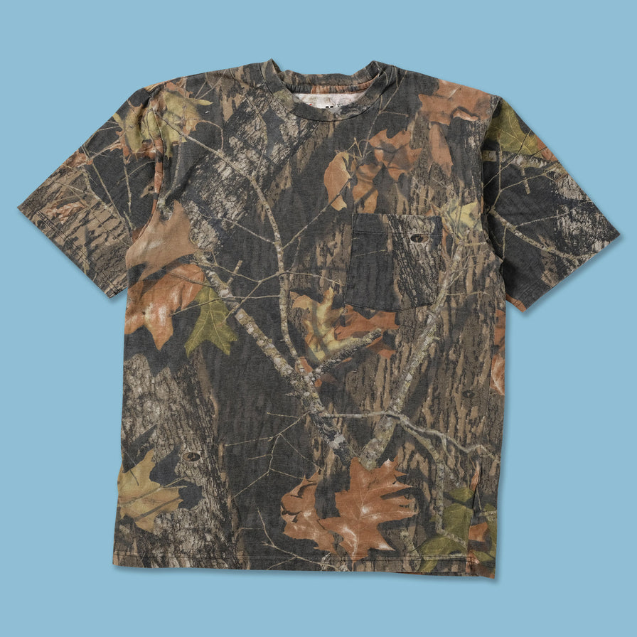 Real Tree Camo T-Shirt Small - Double Double Vintage