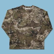 Camo Longsleeve Large - Double Double Vintage