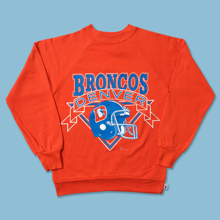 Women's Denver Broncos Sweater Small - Double Double Vintage