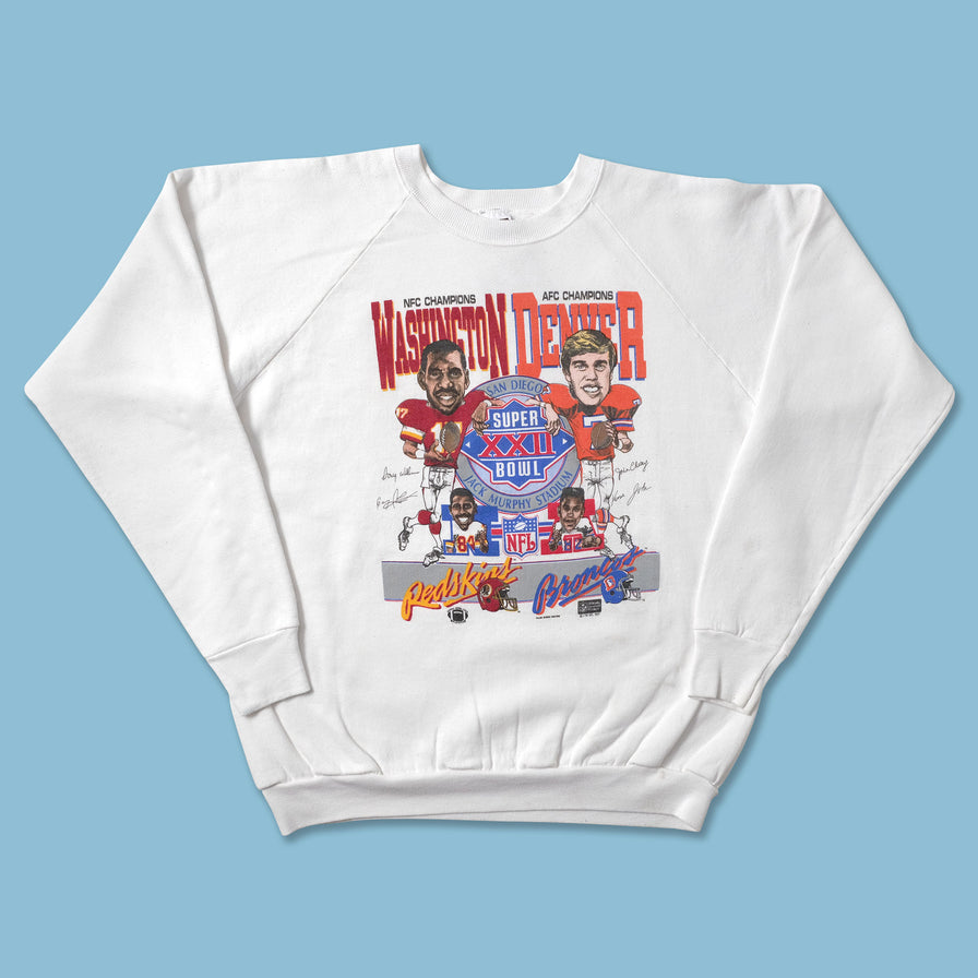 1988 NFL Super Bowl Sweater Medium - Double Double Vintage