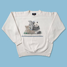 Vintage Animal Sweater Large - Double Double Vintage