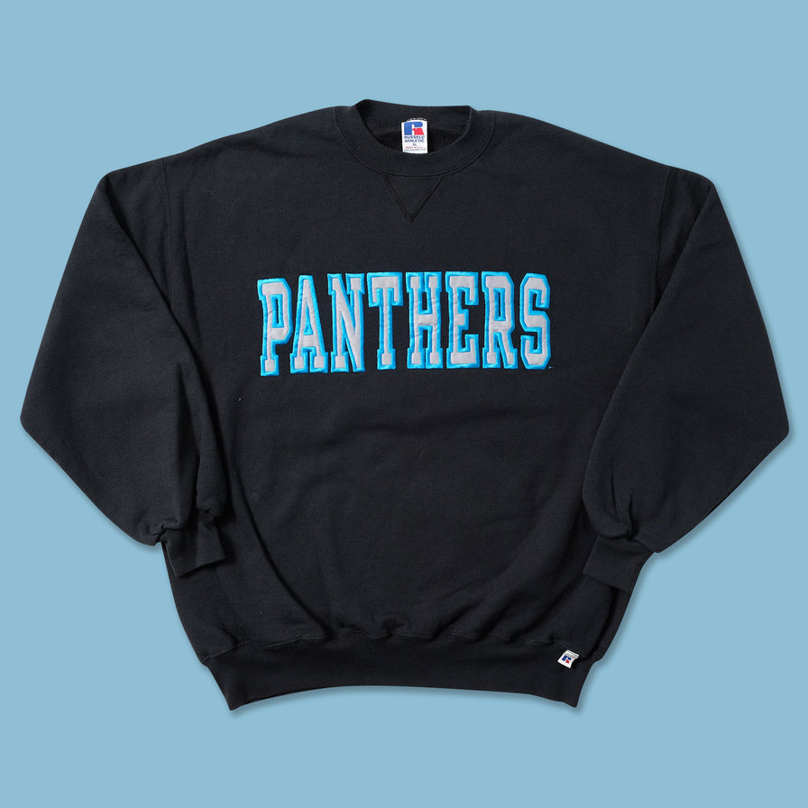 Vintage Russell Athletic Carolina Panthers Sweater Large - Double Double Vintage