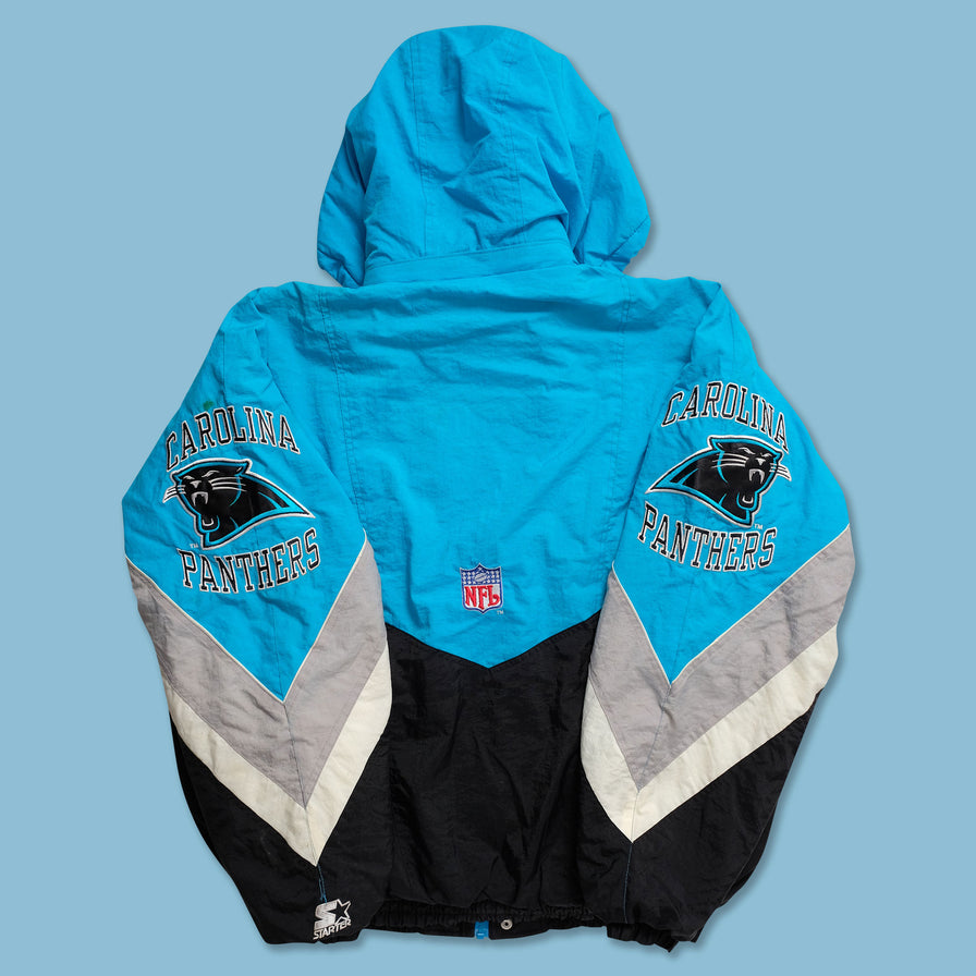 Vintage Starter Carolina Panthers Padded Jacket XXL - Double Double Vintage