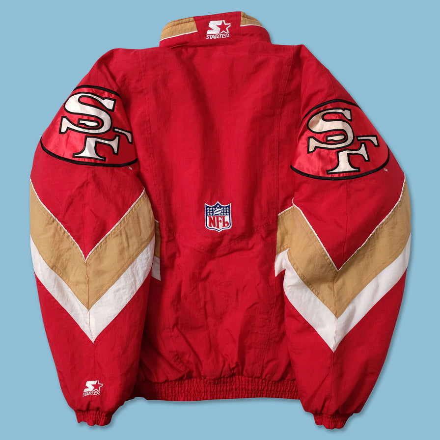 Vintage Starter San Francisco 49ers Padded Jacket XLarge - Double Double Vintage