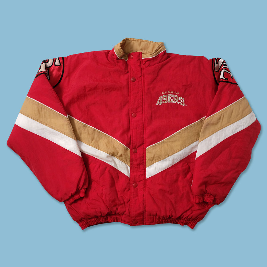 Vintage Starter San Francisco 49ers Padded Jacket XLarge - Double Double Vintage