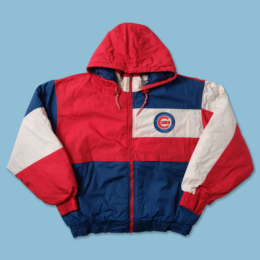 Vintage Chicago Cubs Padded Jacket XLarge - Double Double Vintage