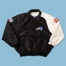 VIntage Starter New England Patriots Varsity Jacket Large - Double Double Vintage