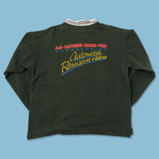 Vintage Oldtimer Grand Prix Collared Sweater Large 