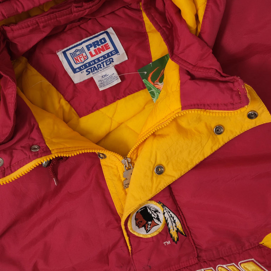 Vintage Starter Washington Football Anorak XXLarge 